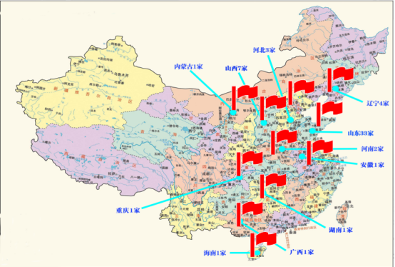 汇富盛动物无害化处理中心分布图